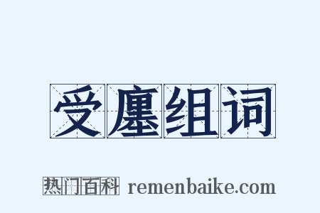 受廛组词是什么意思的图片